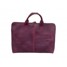 Сумка для ноутбука кожаная 15.6” Pro-Covers (СН-59) Бордо