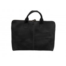 Сумка для ноутбука кожаная 15.6” Pro-Covers (СН-40) Чёрная