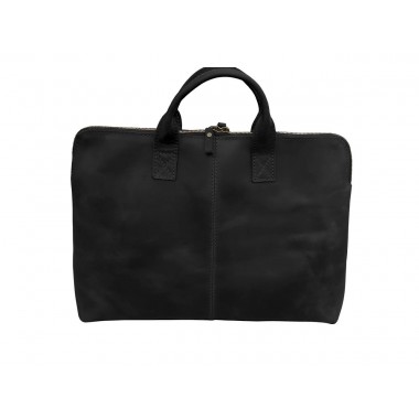Сумка для ноутбука кожаная 15.6” Pro-Covers (СН-40) Чёрная