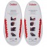 Очень большие силиконовые шнурки Coolnice XL Красные (XL02)
