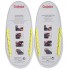 Очень большие силиконовые шнурки Coolnice XL Желтые (XL04)