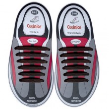 Шнурки из силикона для детской обуви Coolnice Д11 (Коричневые)