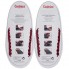Очень большие силиконовые шнурки Coolnice XL Бордовые (XL15)