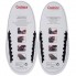 Очень большие силиконовые шнурки Coolnice XL Черные (XL01)