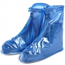Обувные чехлы-бахилы от дождя и грязи многоразовые ПВХ Coolnice L (39-40) Голубые Обувные чехлы-бахилы от дождя и грязи многоразовые ПВХ Coolnice L (39-40) Голубые
