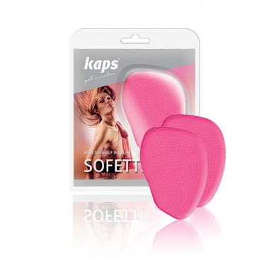 Розовые полустельки для обуви на высоком каблуке Kaps Half Insoles Fucsia (2 шт.)
