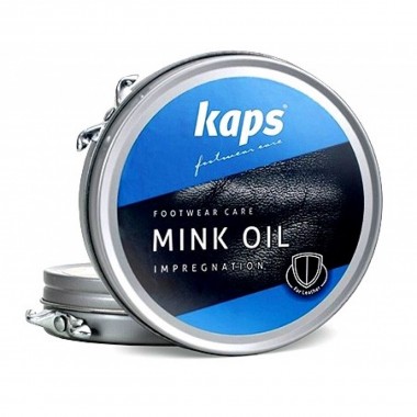 Водоотталкивающая пропитка для гладких и жированых кож Mink Oil 100 Kaps