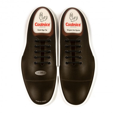 Шнурки для модельной обуви силиконовые Coolnice Classic С01-30 Чёрные
