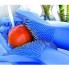 Перчатки Хозяйственные с Щеткой-скруббером Многоразовые Cиликоновые Прочные Голубые Coolnice (пара)