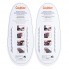 Универсальные силиконовые шнурки Белые Coolnice (7+7 one size)