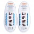 Универсальные силиконовые шнурки Голубые Coolnice (7+7 one size)
