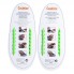 Универсальные силиконовые шнурки Зелёные Coolnice (7+7 one size)