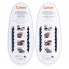 Универсальные силиконовые шнурки Чёрные Coolnice (7+7 one size)