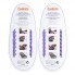 Универсальные силиконовые шнурки Фиолетовые Coolnice (7+7 one size)