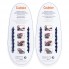 Универсальные силиконовые шнурки Тёмно-Синие Coolnice (7+7 one size)